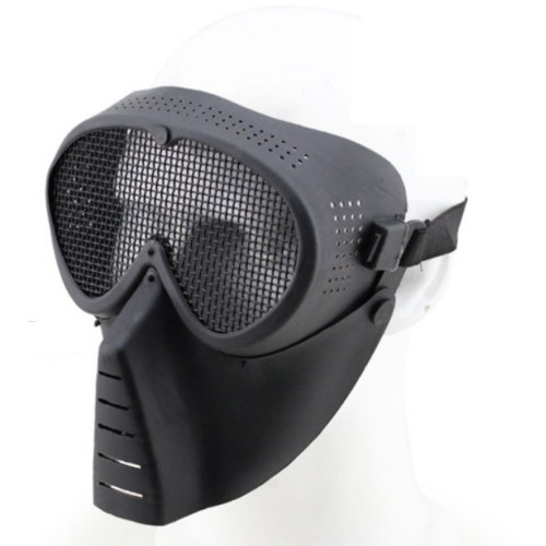 Sensei Mask (BK), Stay protected and focused during intense airsoft games with our Small Fly Mask, engineered for comfort, durability, and eye safety